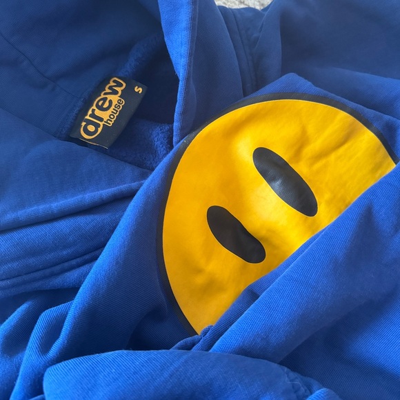 Authentic Drew House Unisex Blue Hoodie Size S - Picture 4 of 5